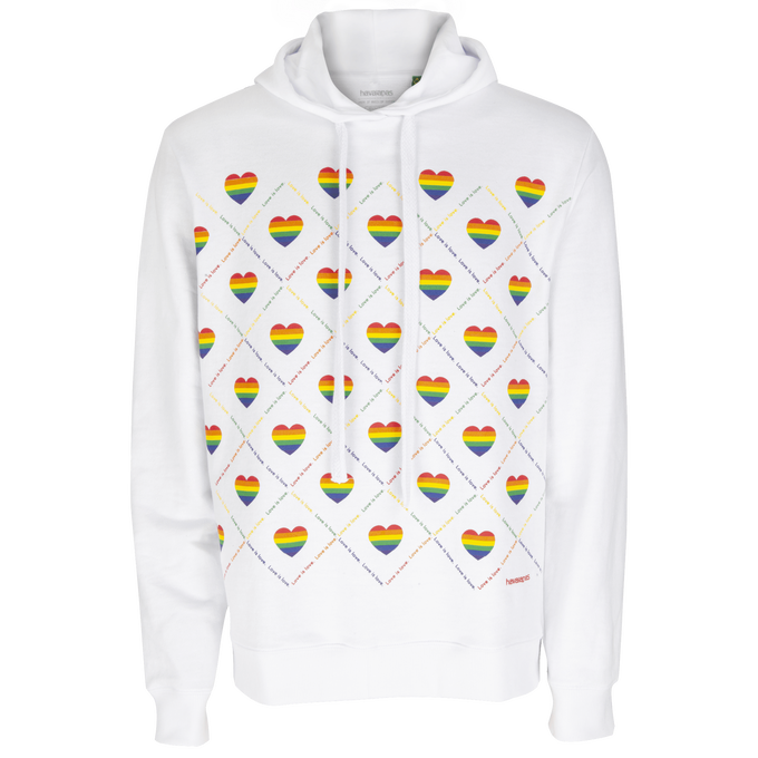 Casaco Moletom Havaianas Com Capuz Pride
