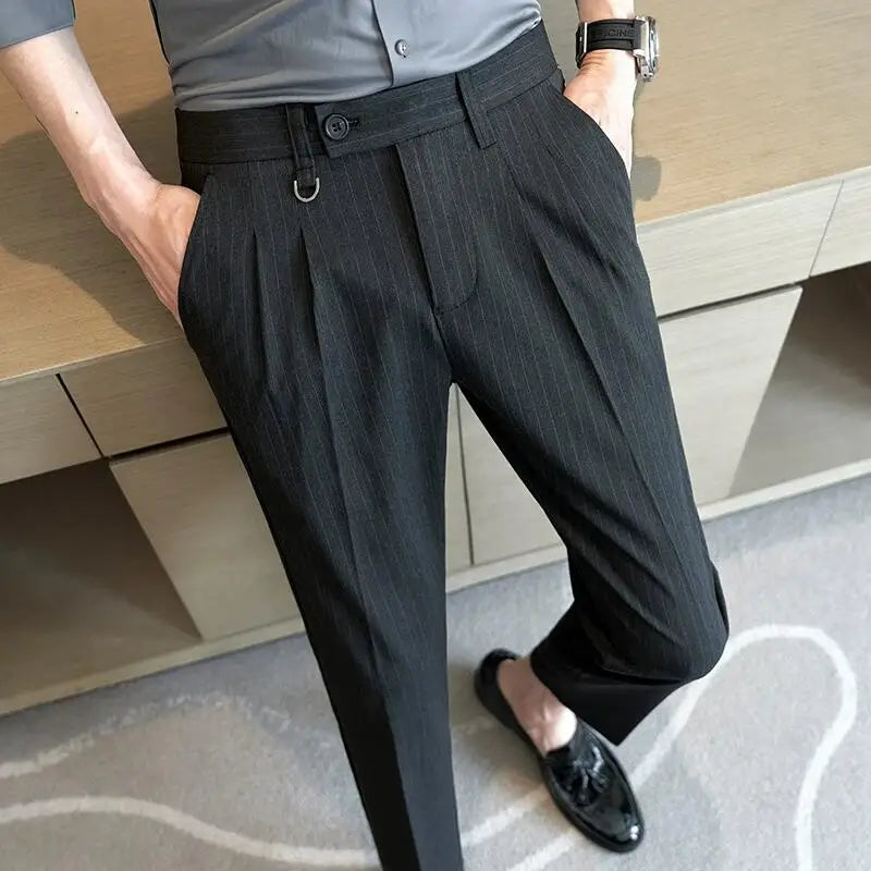 Striped Suit Trousers Bartichner