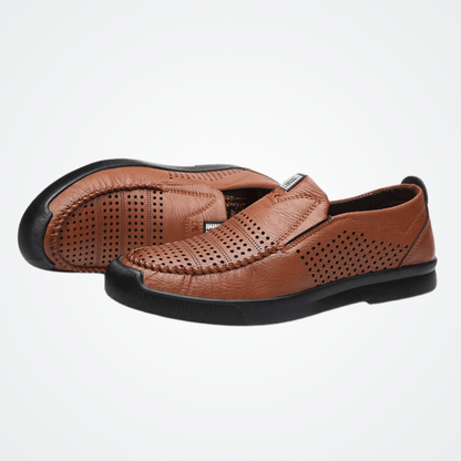 Men's Leather Moccasins Milan Valerion