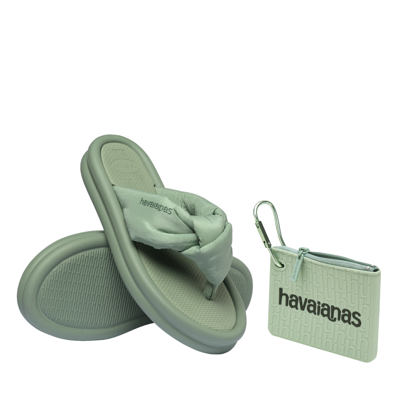 Kit Havaianas para elas: Over Puffed +Porta Cartão