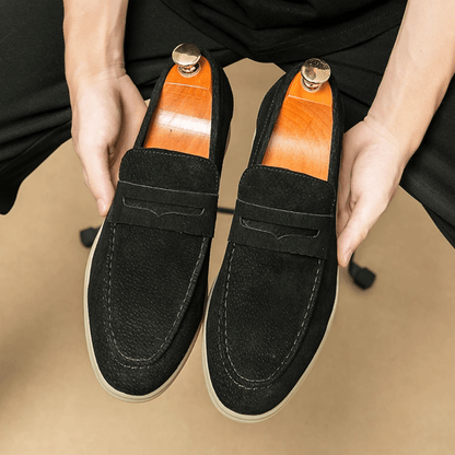 Leather Moccasin Loafer for Men Liverpool Valerion