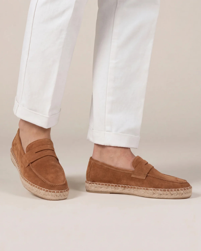 Brown Suède Riviera Espadrille