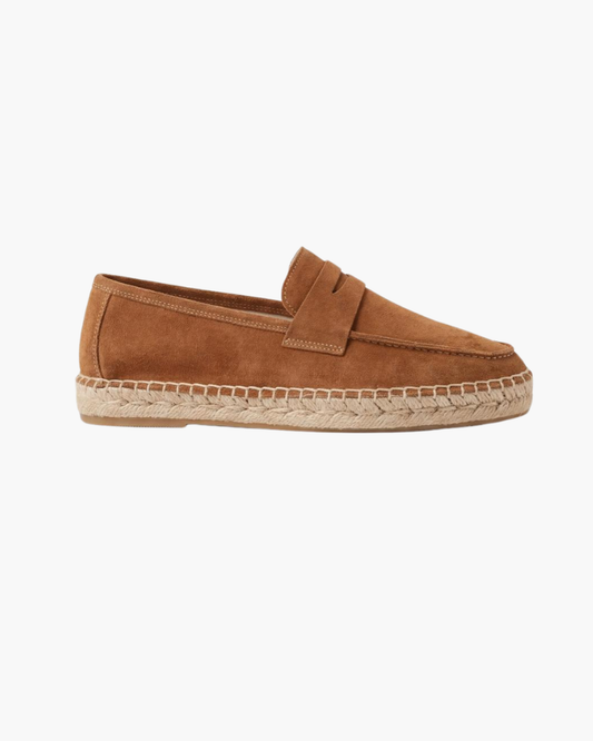 Brown Suède Riviera Espadrille