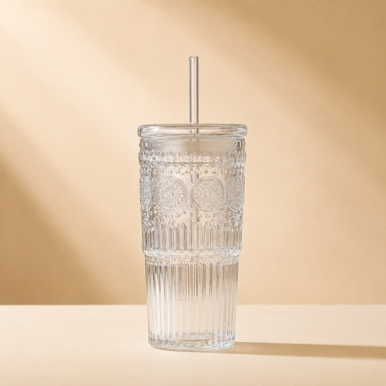 Ellis® 24 Oz Vintage Glass Cup