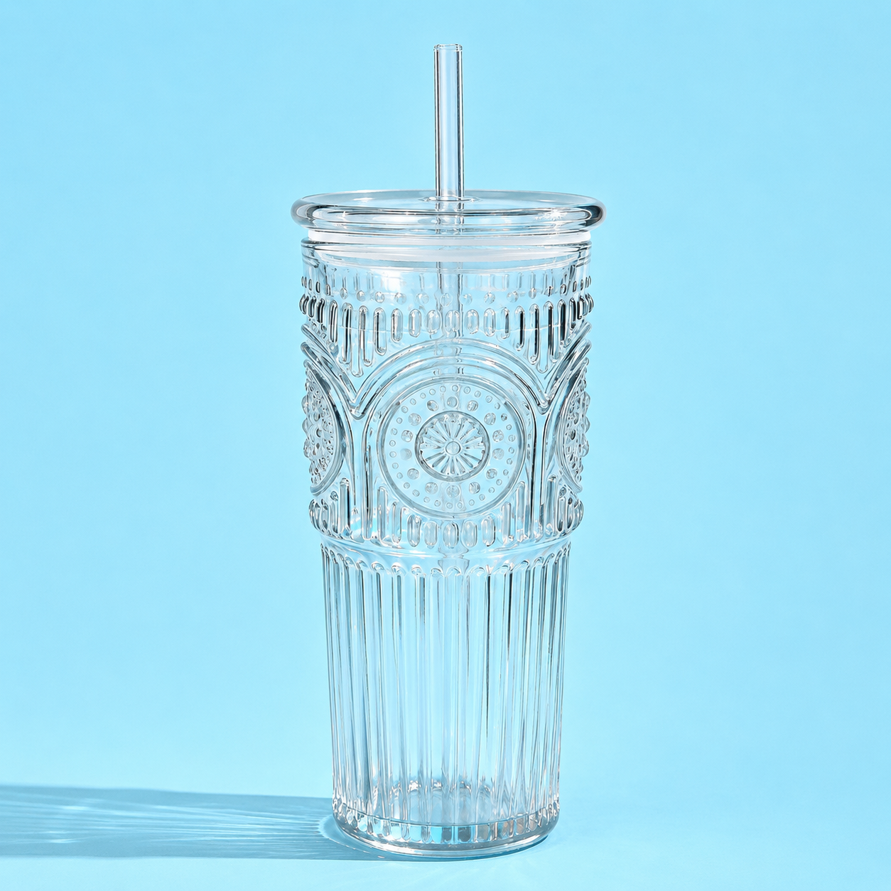 Ellis® 24 Oz Vintage Glass Cup