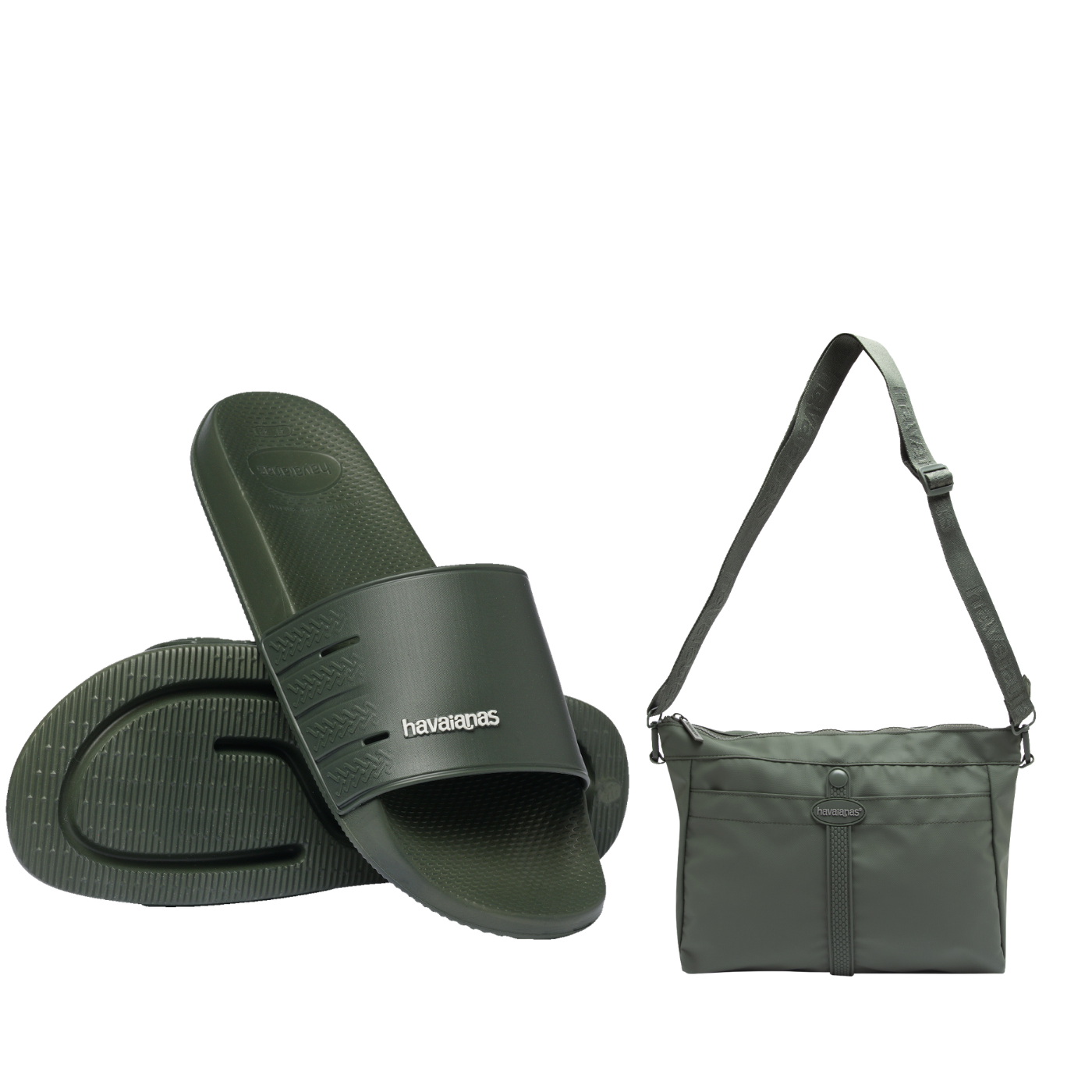 Kit Havaianas para Presente: Slide Zero + Bolsa Transversal
