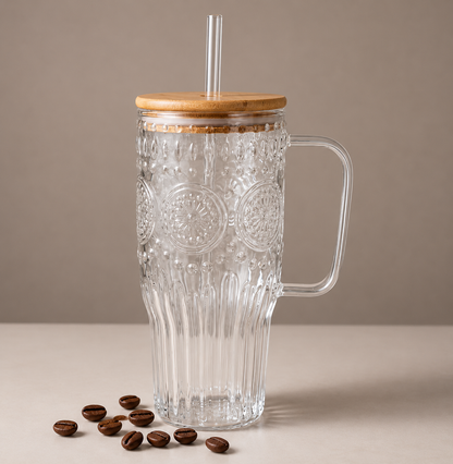 Ellis® 32 Oz Vintage Glass Tumbler