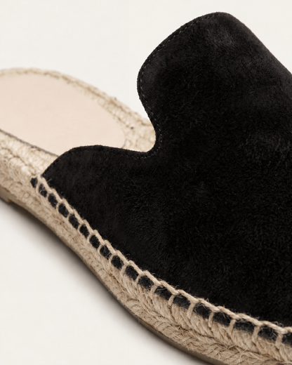 Portofino Yacht Mule - Black