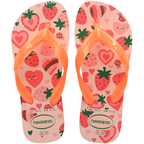 Chinelo Havaianas Infantil Flores