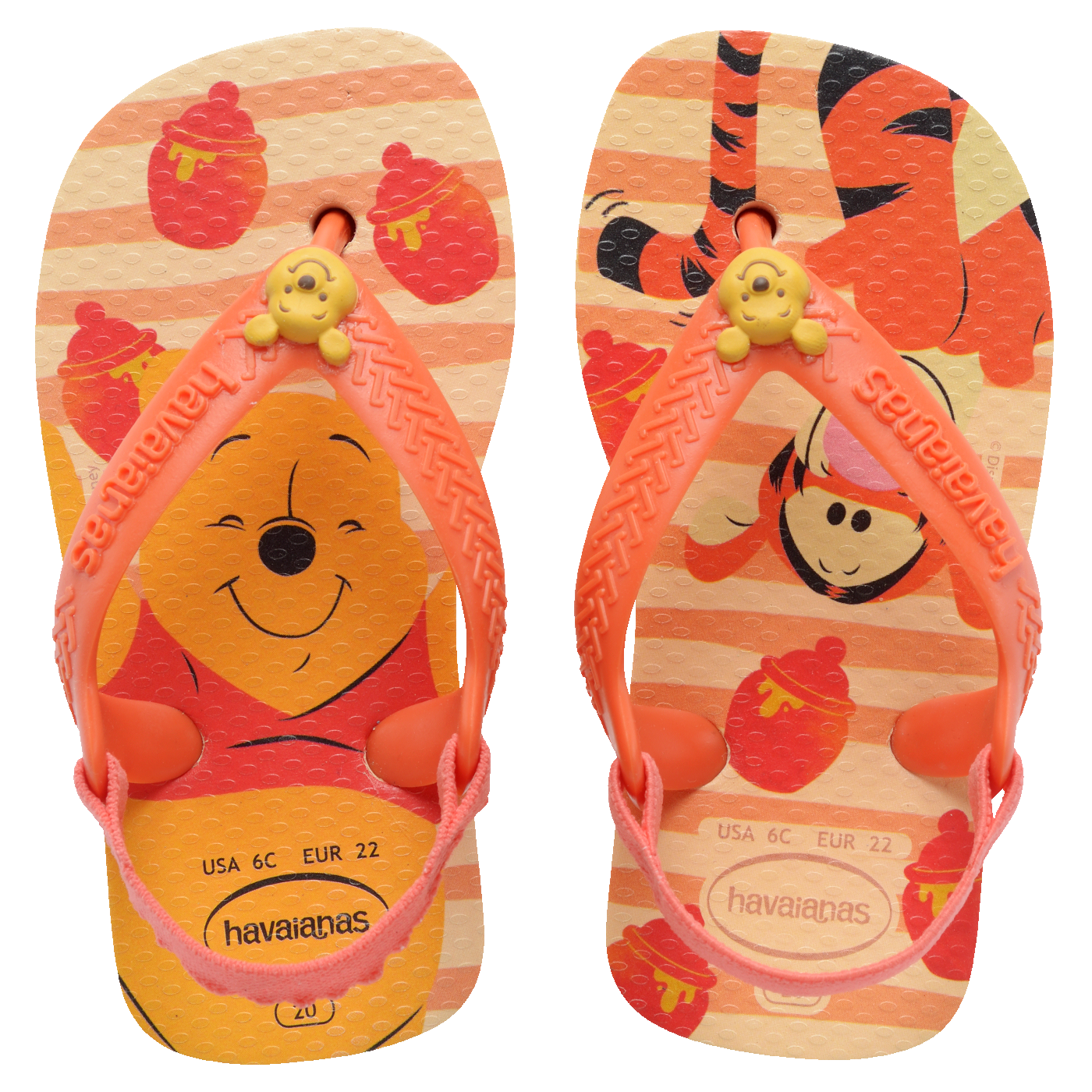 Chinelo Havaianas Baby Disney Classicos Ursinho Pooh