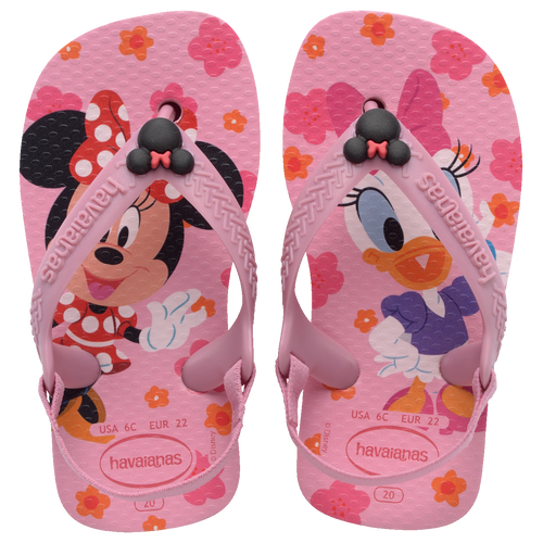 Chinelo Havaianas Baby Disney Classicos Minnie & Margarida