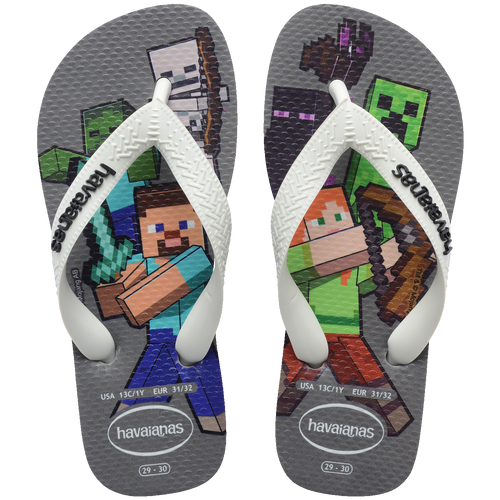 Chinelo Havaianas Infantil Minecraft