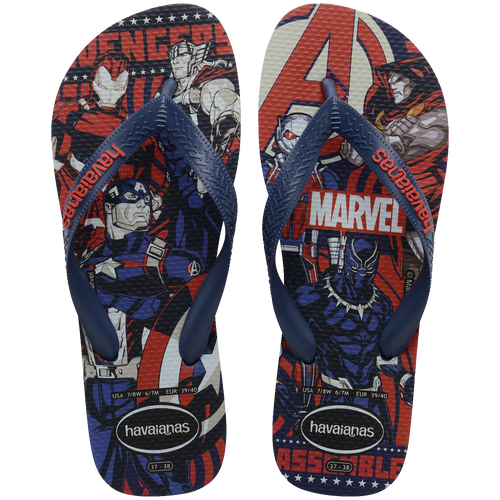 Chinelo Havaianas Top Marvel Classicos Vingadores