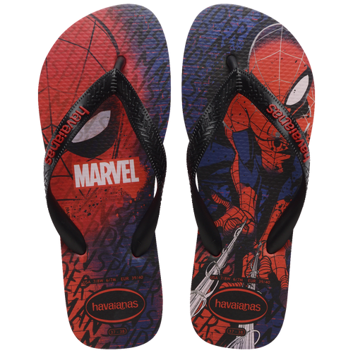 Chinelo Havaianas Top Marvel Classicos Homem-Aranha