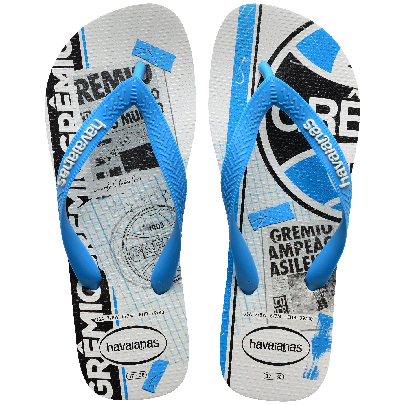 Chinelo Havaianas Top Times Grêmio