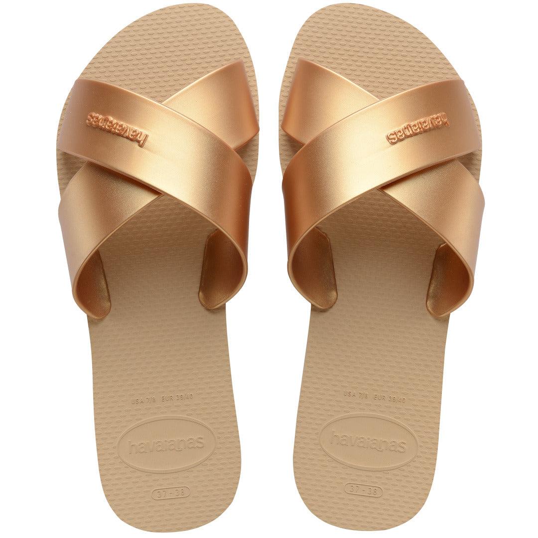 Rasteirinha Havaianas Aqua Metallic