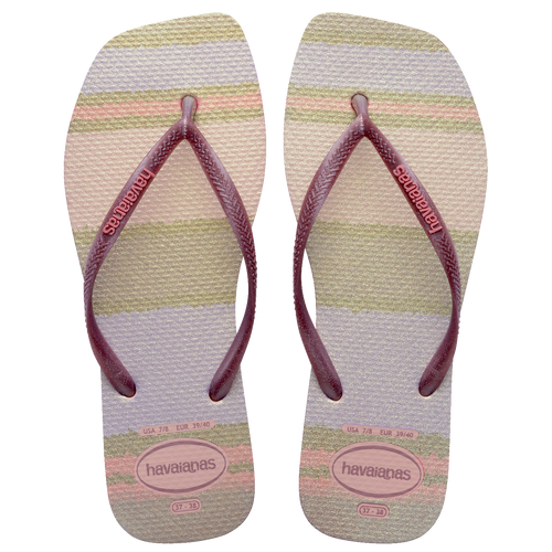 Chinelo Havaianas Slim Square Palette Glow