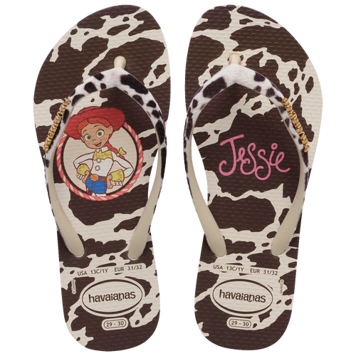 Chinelo Havaianas Infantil e Adulto Slim Disney Trendy Jessie