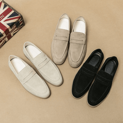 Leather Moccasin Loafer for Men Liverpool Valerion