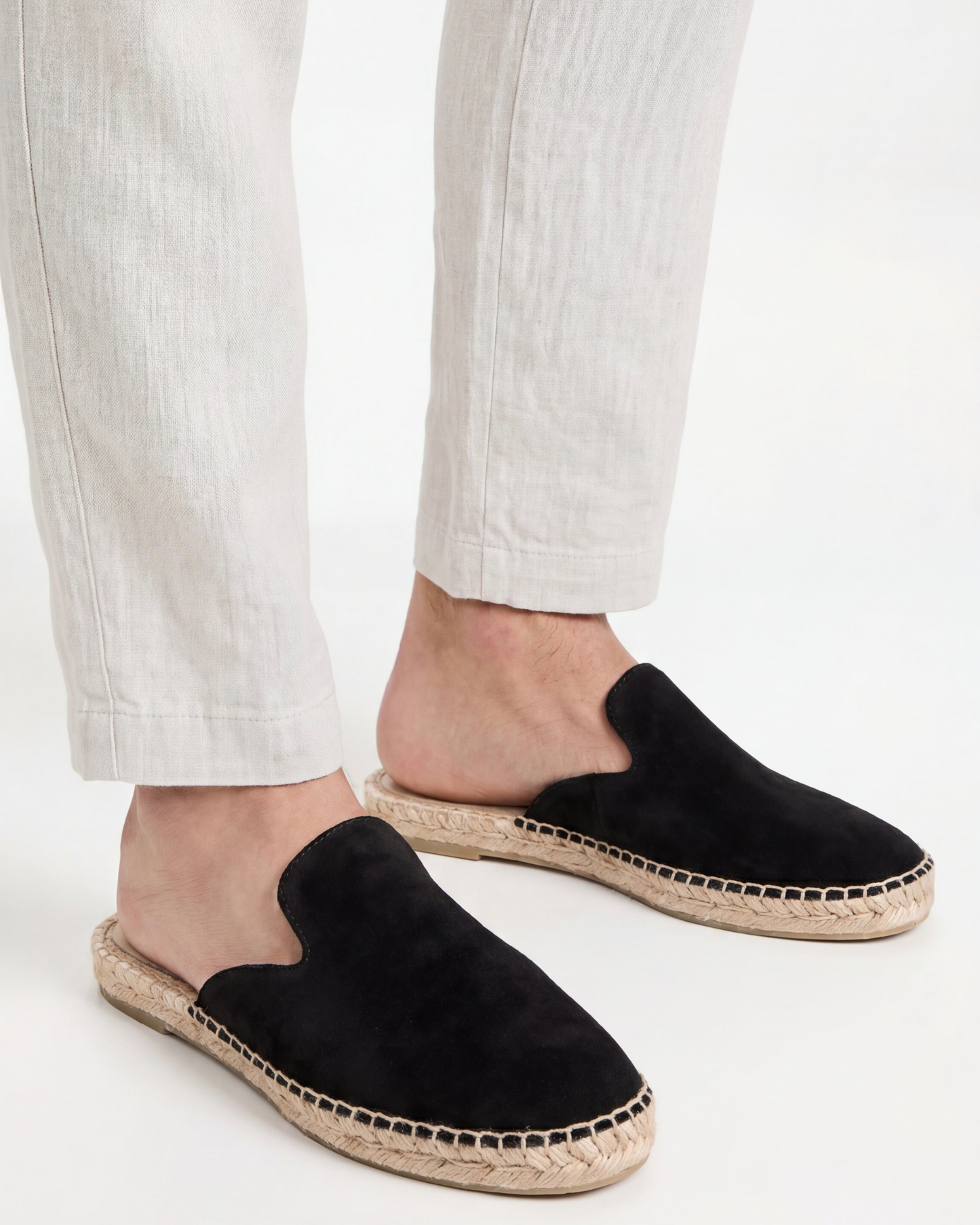 Portofino Yacht Mule - Black