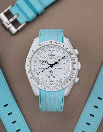 Rubber Strap for Omega X Swatch MoonSwatch Mission to The Moonphase