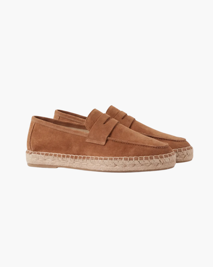 Brown Suède Riviera Espadrille