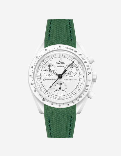Rubber Strap for Omega X Swatch MoonSwatch Mission to The Moonphase