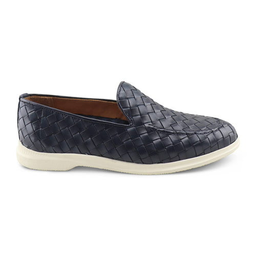 Sorrento Woven Loafer - Blue