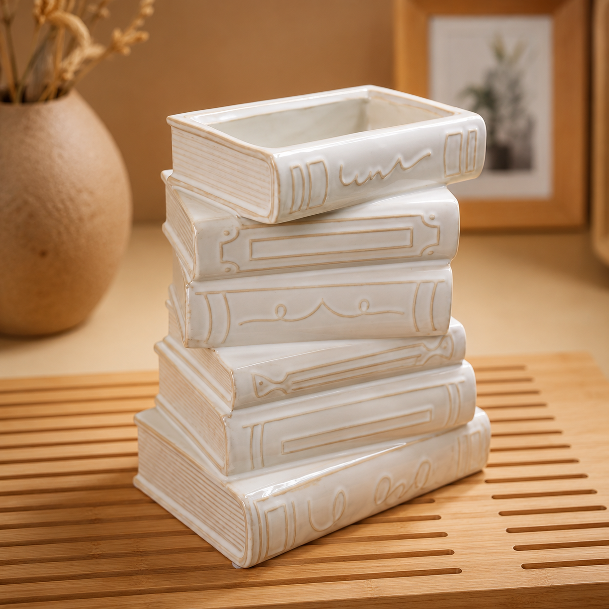 Ellis® Ceramic Bookshelf Vase