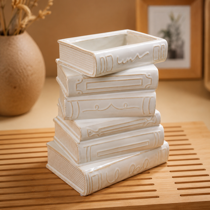 Ellis® Ceramic Bookshelf Vase