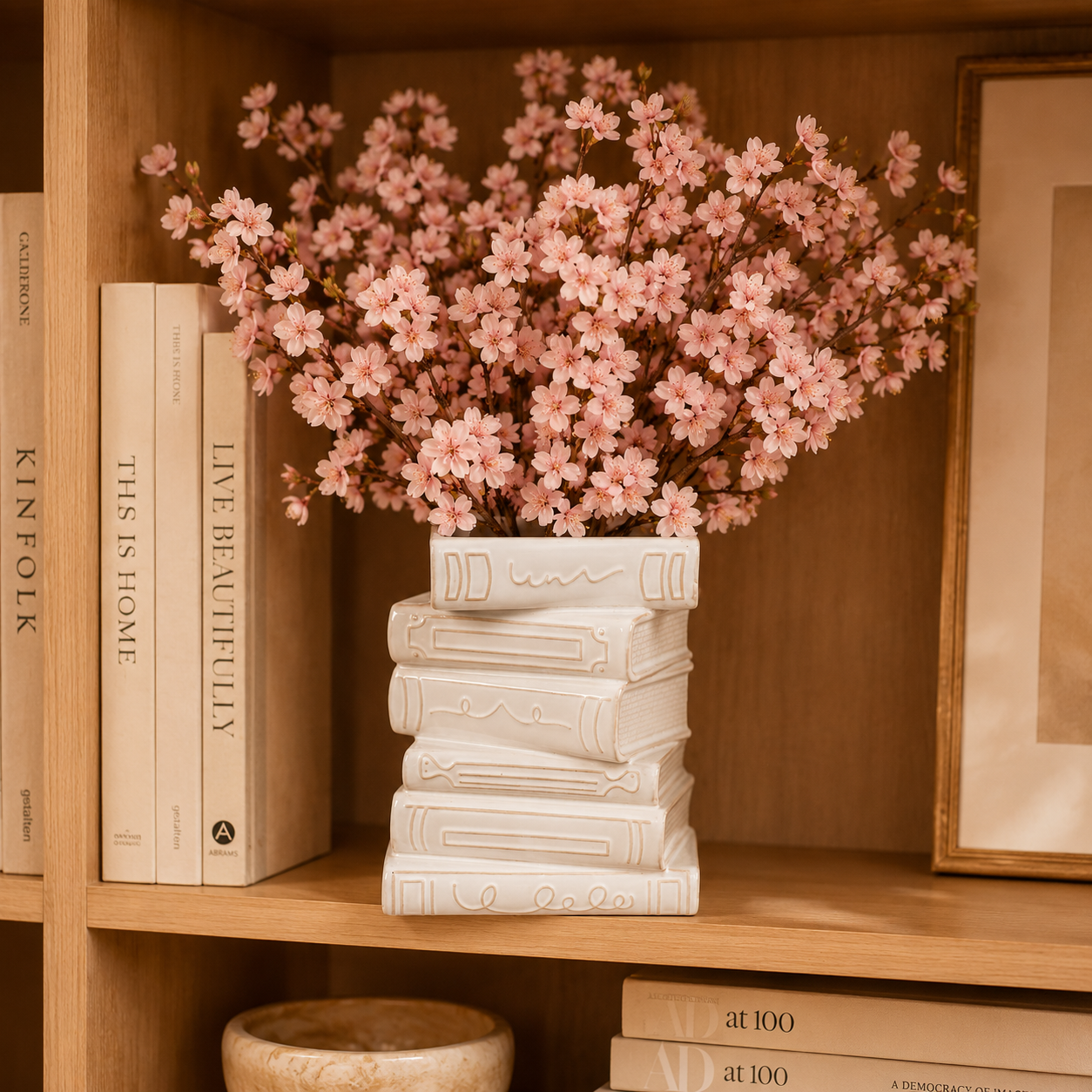 Ellis® Ceramic Bookshelf Vase