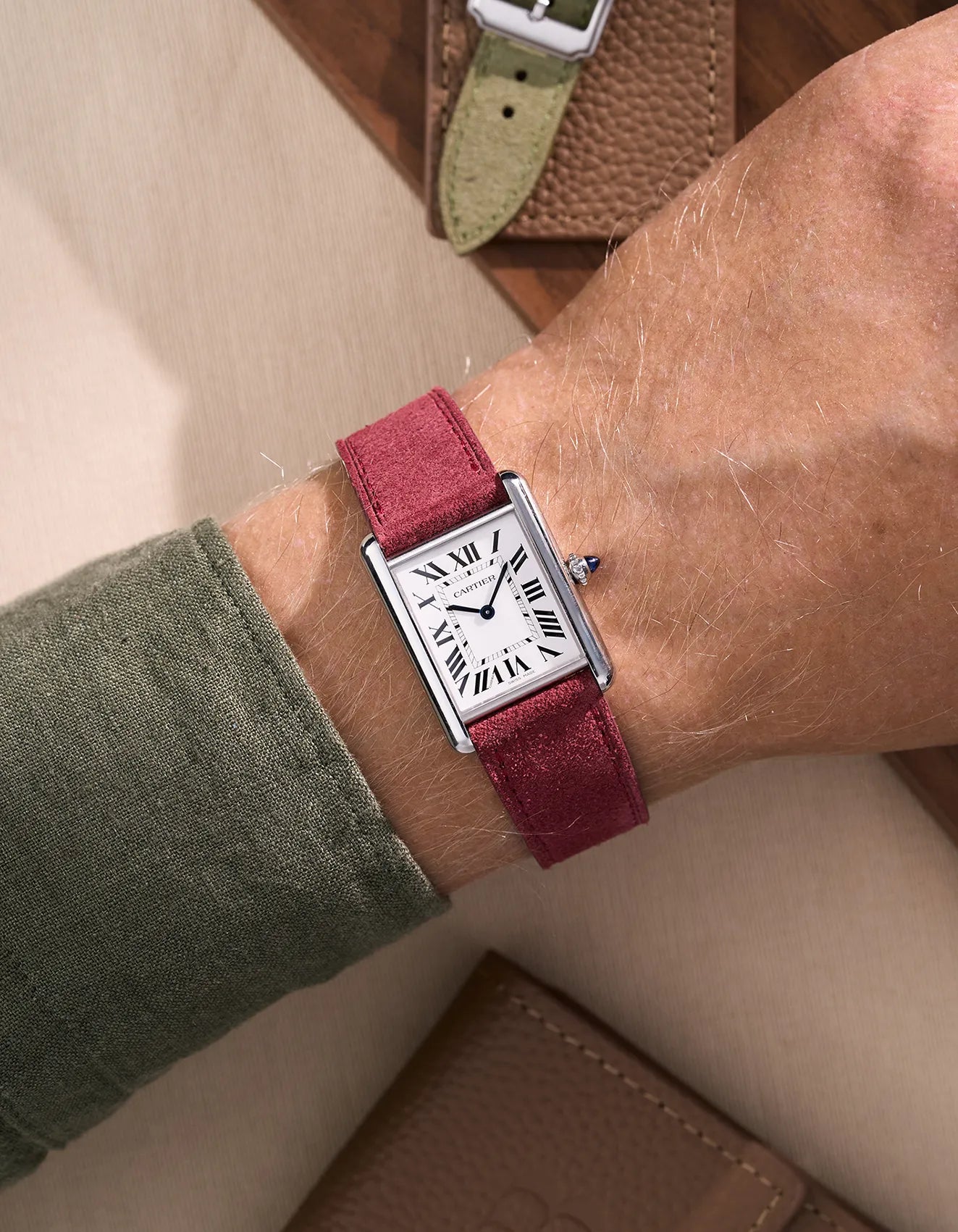Suede Leather Strap 17mm-21mm