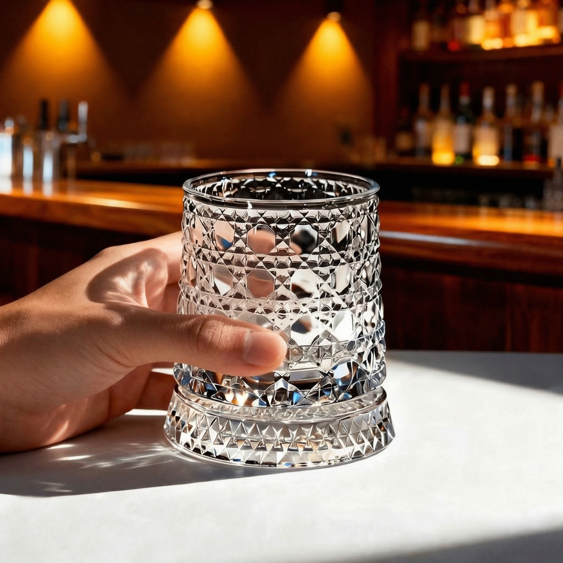 Ellis® Rotating Whiskey Glass