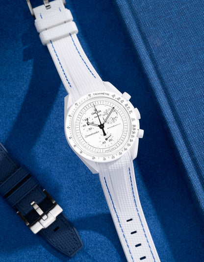 Rubber Strap for Omega X Swatch MoonSwatch Mission to The Moonphase