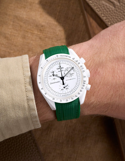 Rubber Strap for Omega X Swatch MoonSwatch Mission to The Moonphase