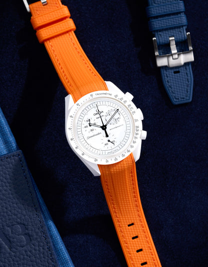 Rubber Strap for Omega X Swatch MoonSwatch Mission to The Moonphase