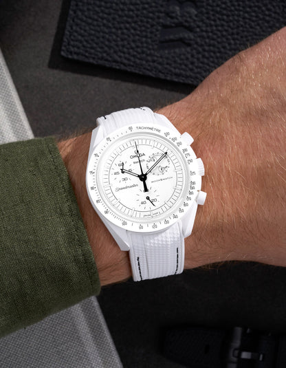 Rubber Strap for Omega X Swatch MoonSwatch Mission to The Moonphase
