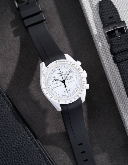 Rubber Strap for Omega X Swatch MoonSwatch Mission to The Moonphase