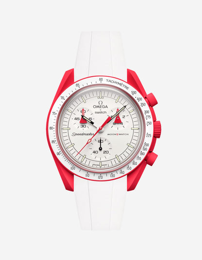 Rubber Strap for Omega X Swatch MoonSwatch Mission to Mars