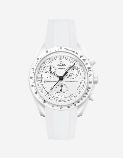 Rubber Strap for Omega X Swatch MoonSwatch Mission to The Moonphase