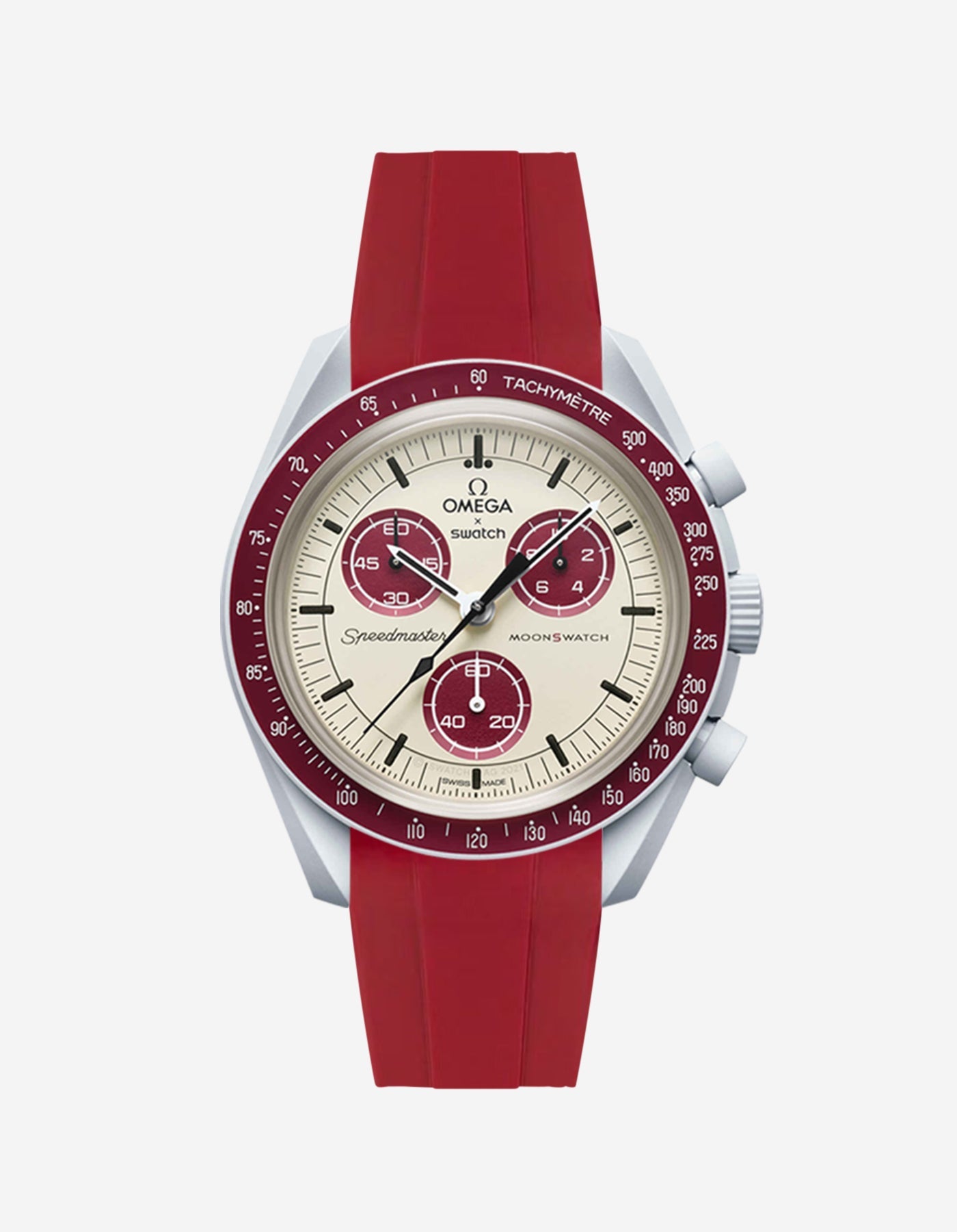 Rubber Strap for Omega X Swatch MoonSwatch Mission to Pluto