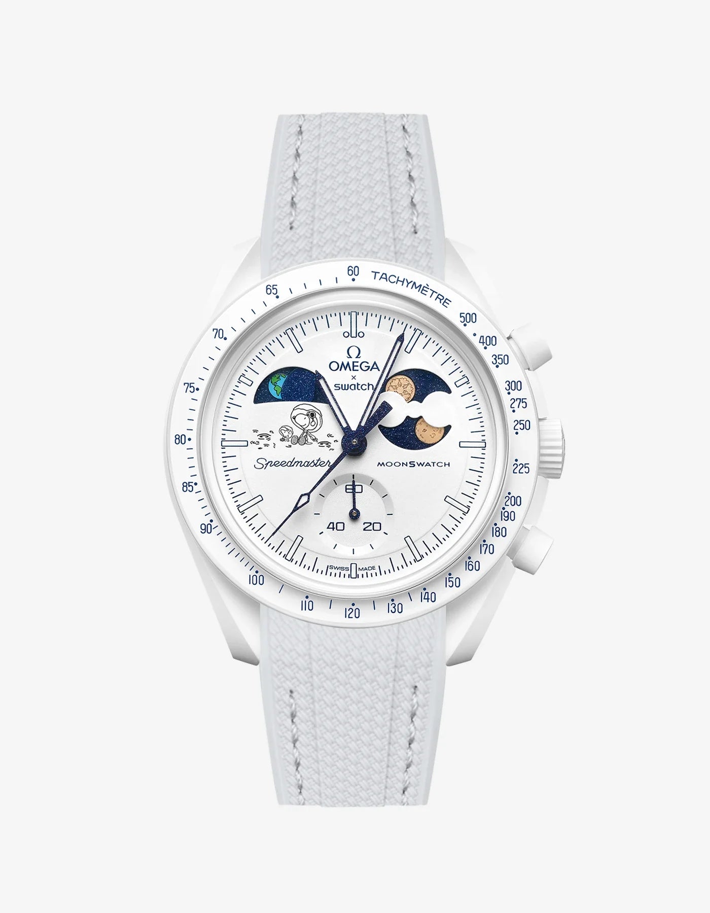 Rubber Strap For Omega x Swatch MoonSwatch Mission To Earthphase - Moonshine Gold Cold Moon TEST