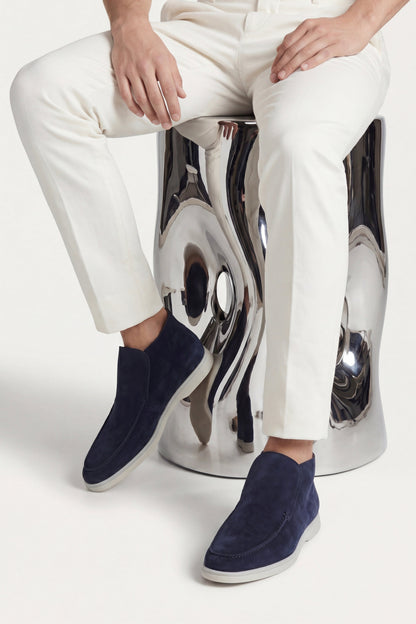Capri High Top Loafer Navy