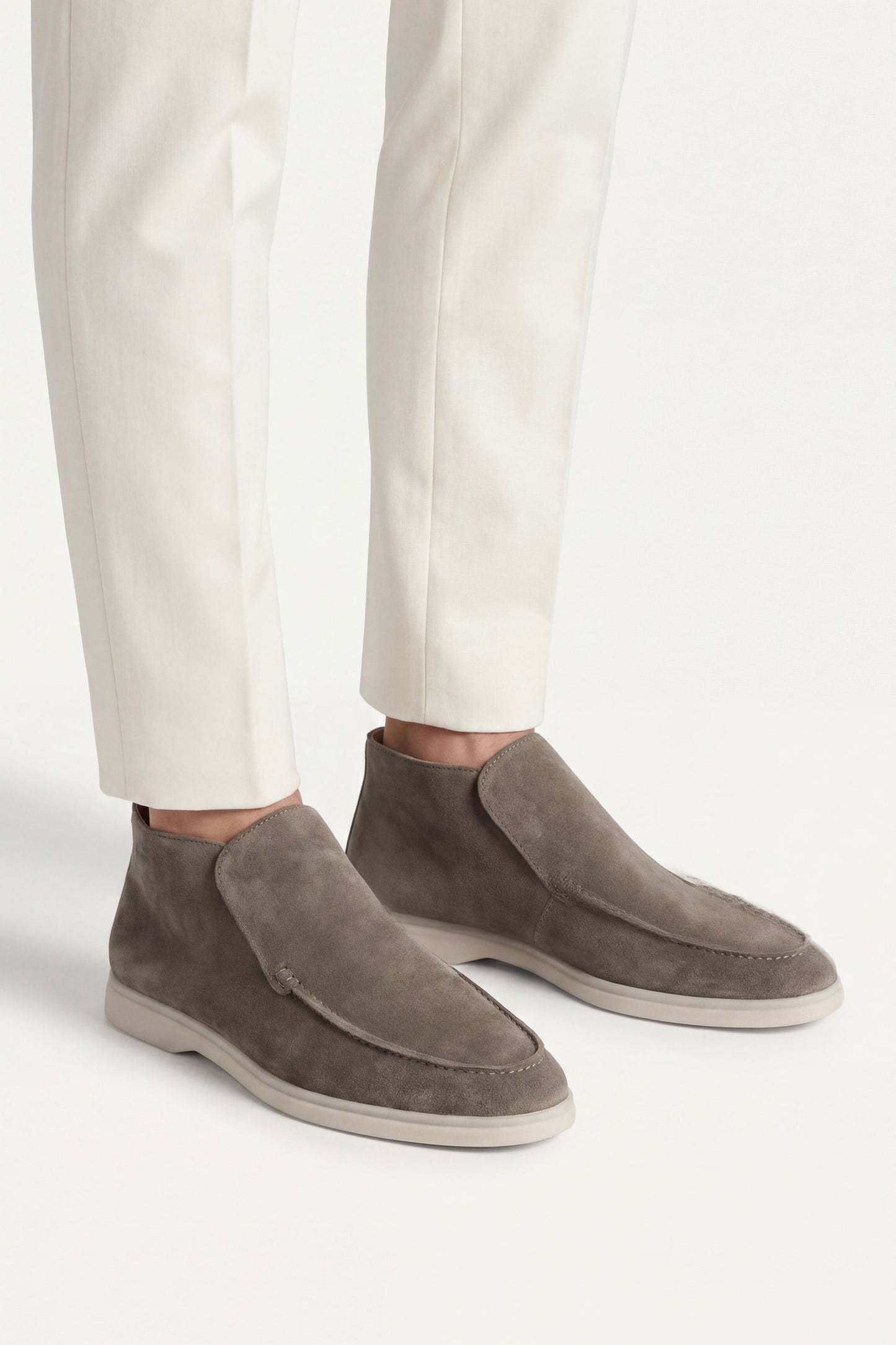 Capri High Top Loafer Olive Green