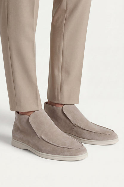Capri High Top Loafer Taupe