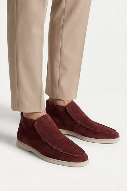 Capri High Top Loafer Burgundy