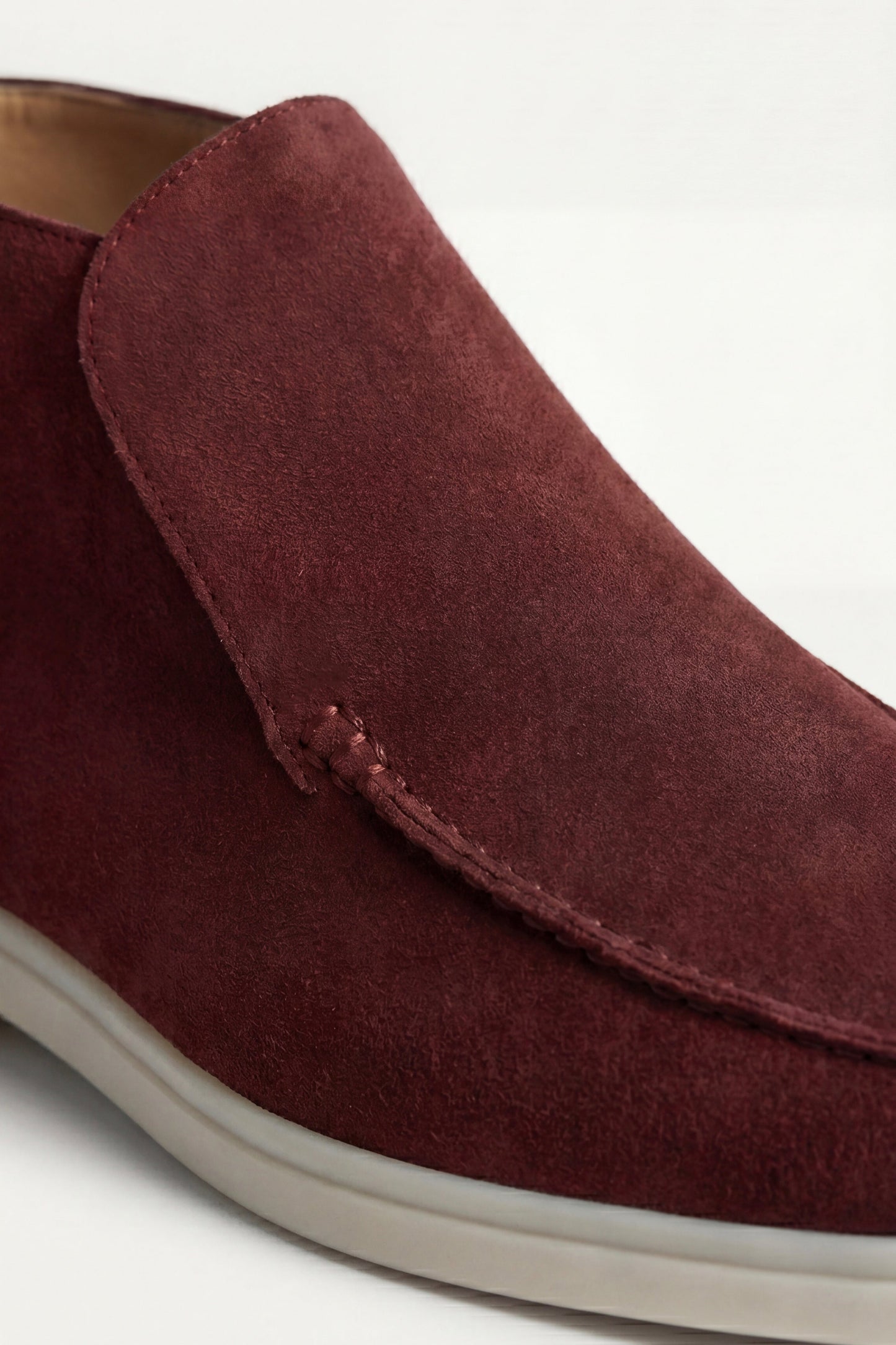 Capri High Top Loafer Burgundy