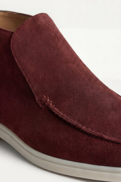 Capri High Top Loafer Burgundy