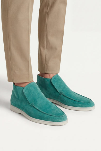 Capri High Top Loafer Turquoise