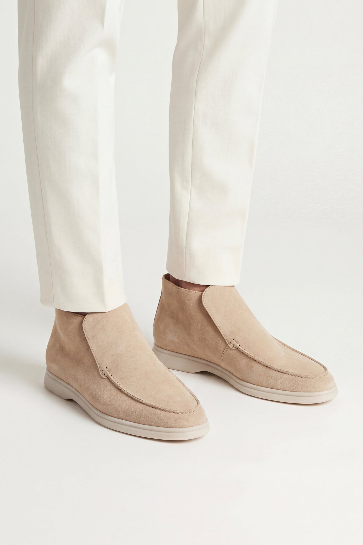 Capri High Top Loafer Beige